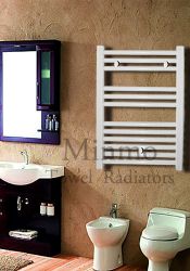 【White Flat Towel Radiator】